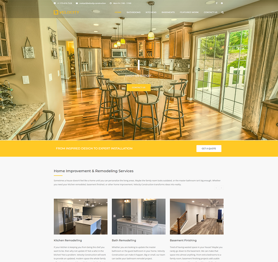 velocity-construction