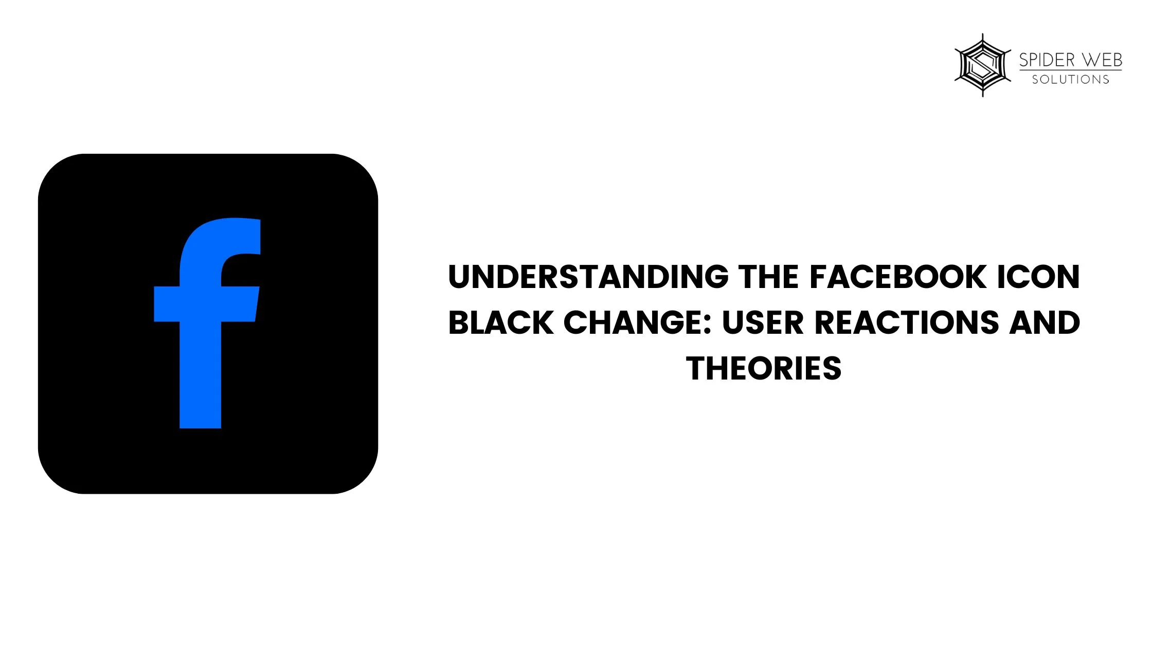 facebook logo black