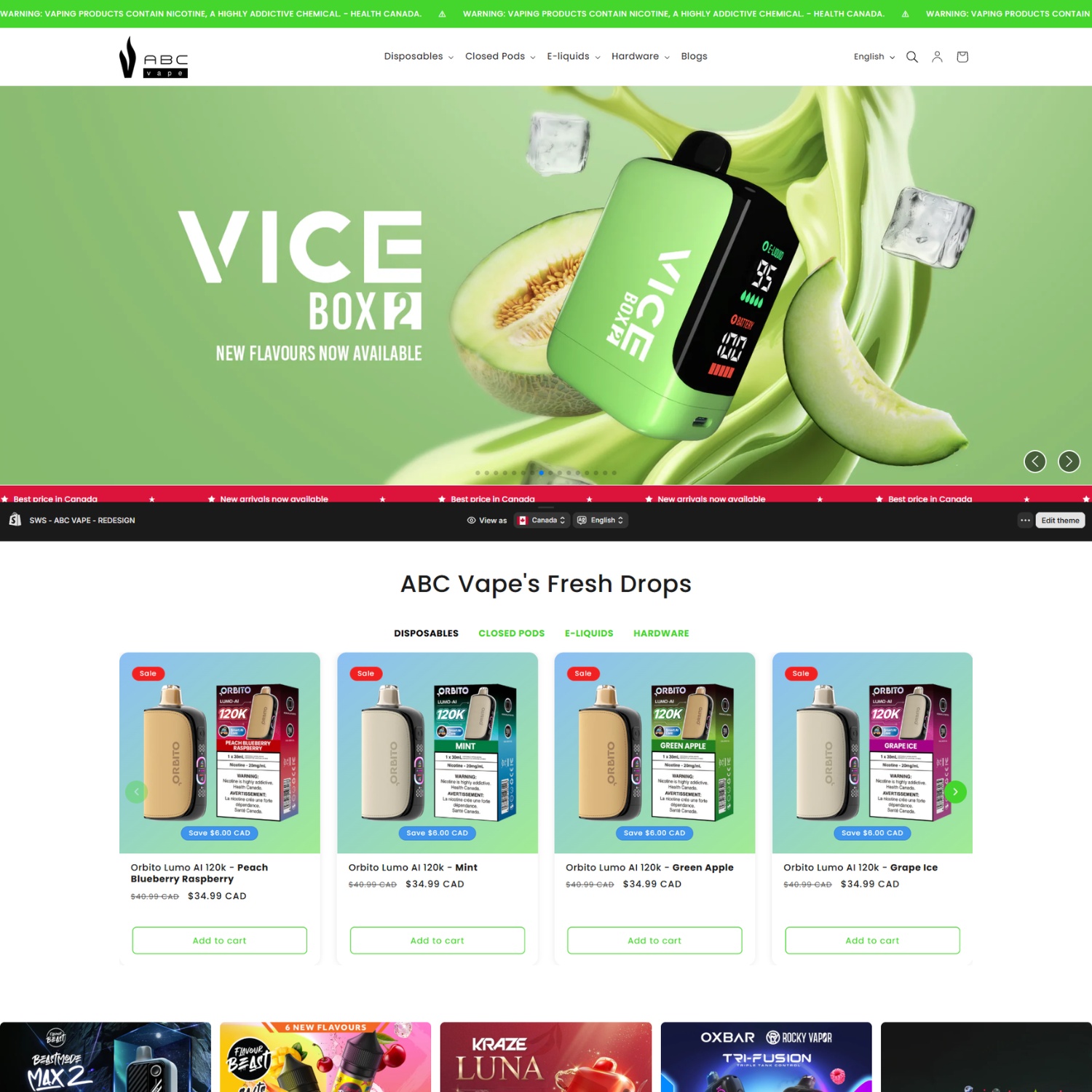 abc vape